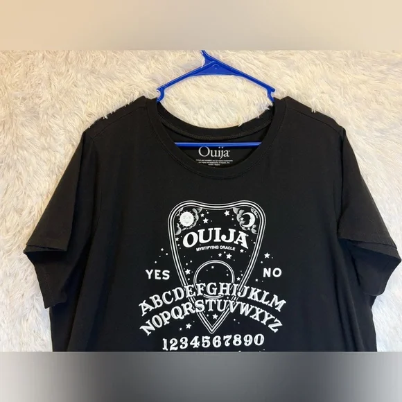 Ouija Board Planchette Graphic Tee | Hasbro | Unisex | Size 3X 🖤🔮✨💫 - Picture 12 of 17